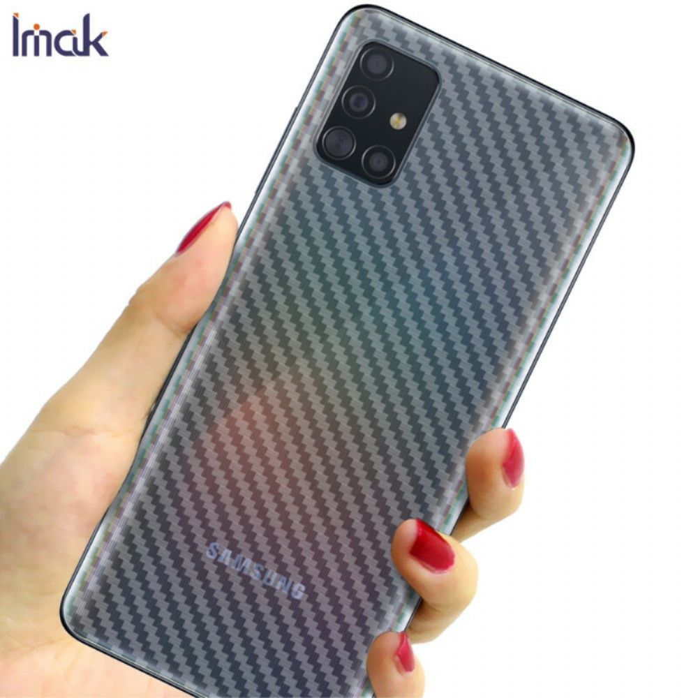 Hintere Schutzfolie Für Samsung Galaxy A51 Carbon Style Imak