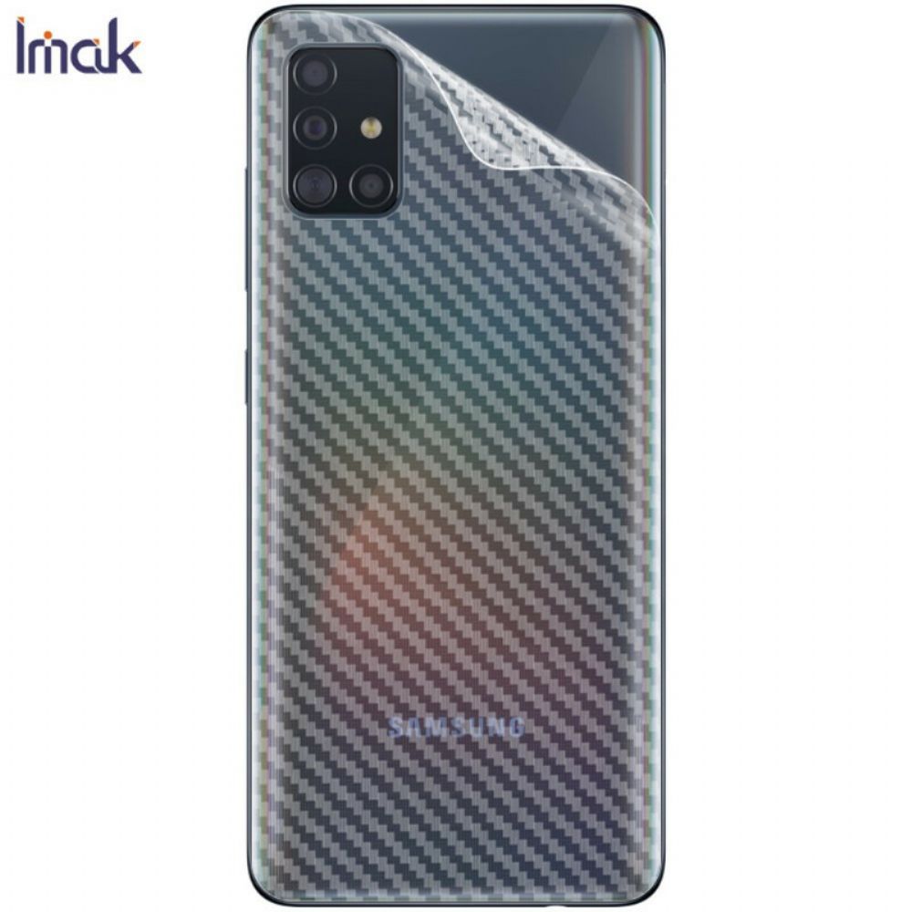 Hintere Schutzfolie Für Samsung Galaxy A51 Carbon Style Imak