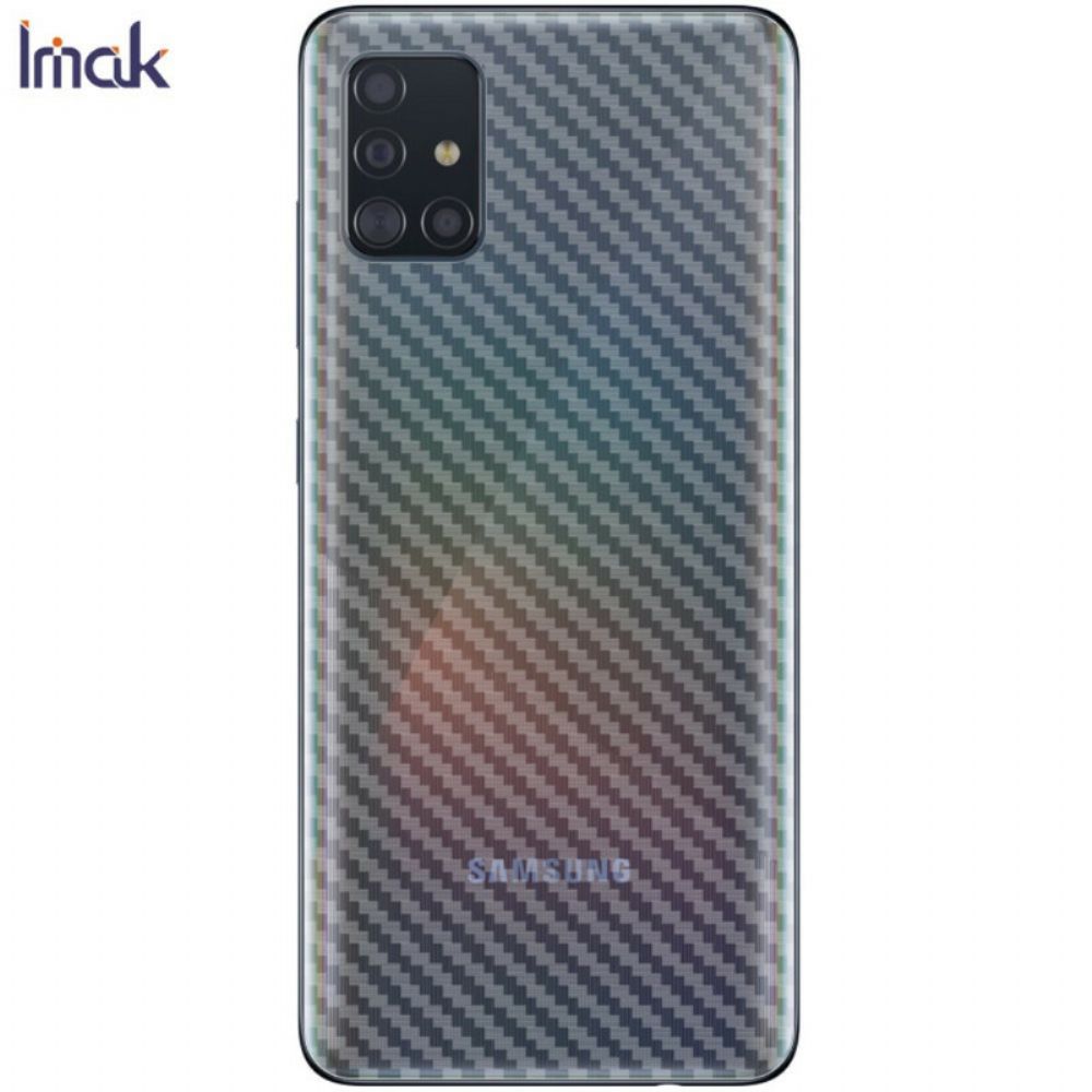 Hintere Schutzfolie Für Samsung Galaxy A51 Carbon Style Imak