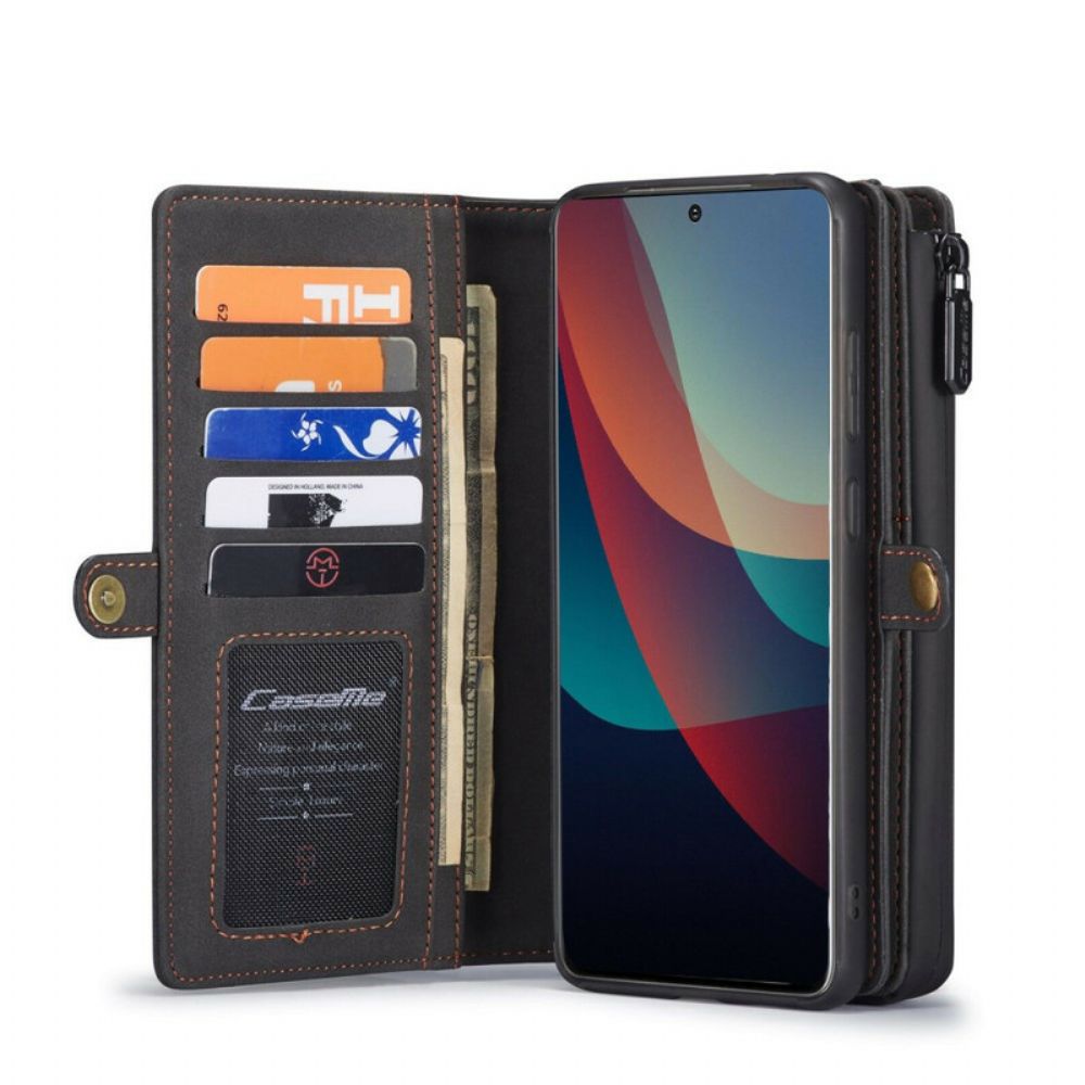 Hülle Flip Case Für Samsung Galaxy A51 Caseme Abnehmbar