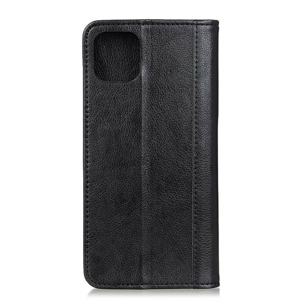 Schutzhülle Für Samsung Galaxy A51 Flip Case Version Aus Spaltleder