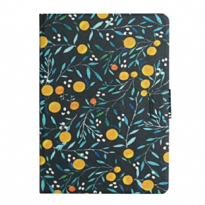 Flip Case Für Samsung Galaxy Tab S6 Blumen Blumen Blumen