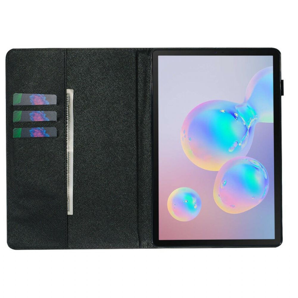 Flip Case Für Samsung Galaxy Tab S6 Kostbare Schmetterlinge