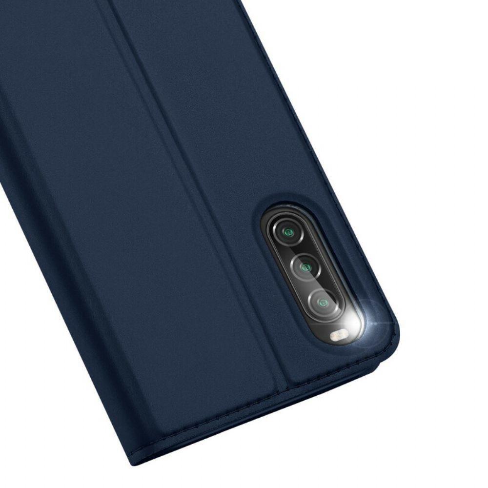 Schutzhülle Für Sony Xperia 10 II Flip Case Dux Ducis Pro-skin