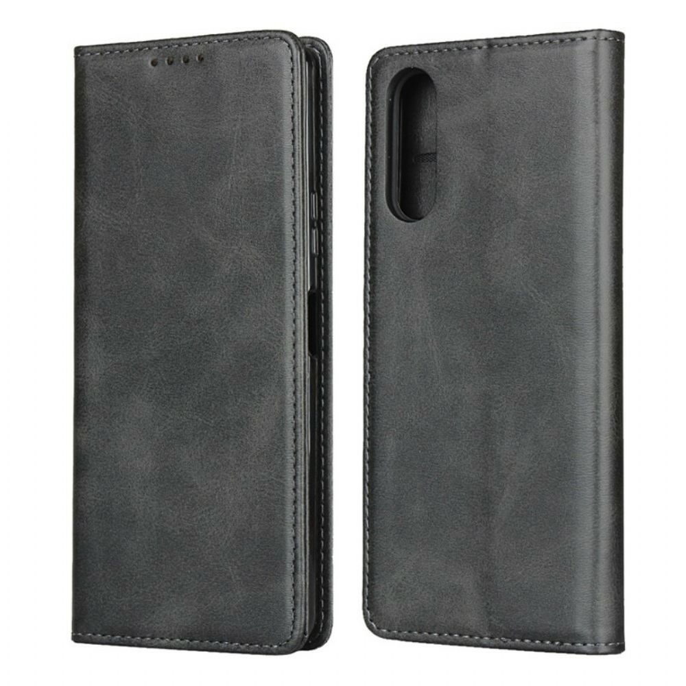 Schutzhülle Für Sony Xperia 10 II Flip Case Elegance Spaltleder